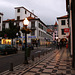 Funchal streets at dusk