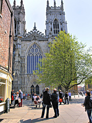 York Minster (West side).