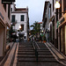 Funchal streets at dusk