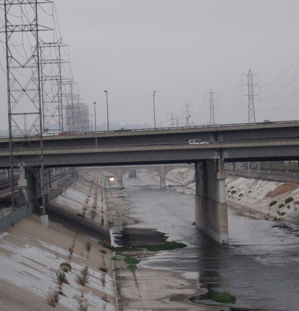 LA River: movie set 1336a