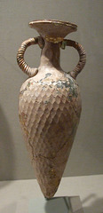 Sasanian Two-Handled Vessel with a Pierced Base in the Metropolitan Museum of Art, November 2010