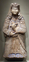 Carved Stucco Standing Figure in the Metropolitan Museum of Art, February 2008