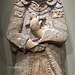 Carved Stucco Standing Figure in the Metropolitan Museum of Art, February 2008