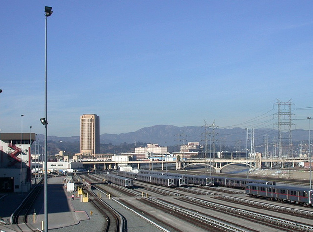 LA River: Subway yard