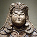 Detail of a Carved Stucco Standing Figure in the Metropolitan Museum of Art, February 2008