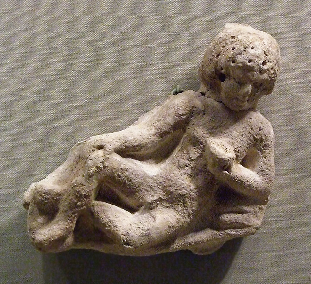 Sasanian Wall Decoration with a Reclining Youth in the Metropolitan Museum of Art, August 2008