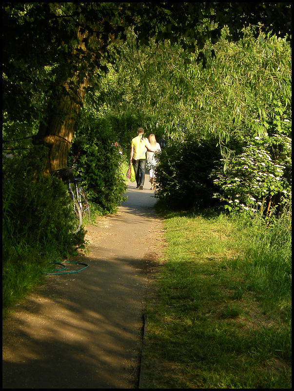 summer evening stroll