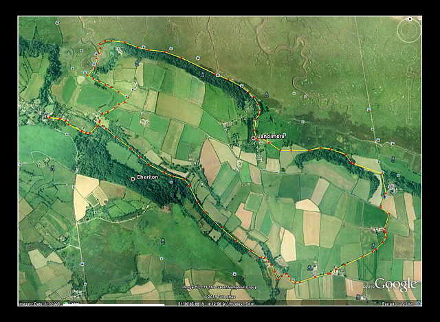 Walk Map (A Gower Walk)