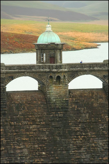 through the arches