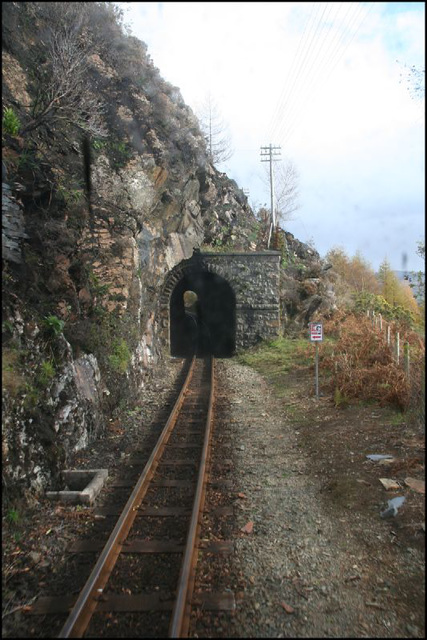 leaving the tunnel