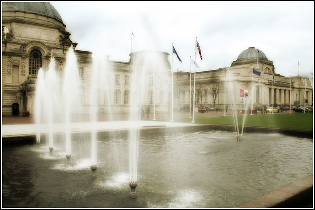 City Hall Fountains