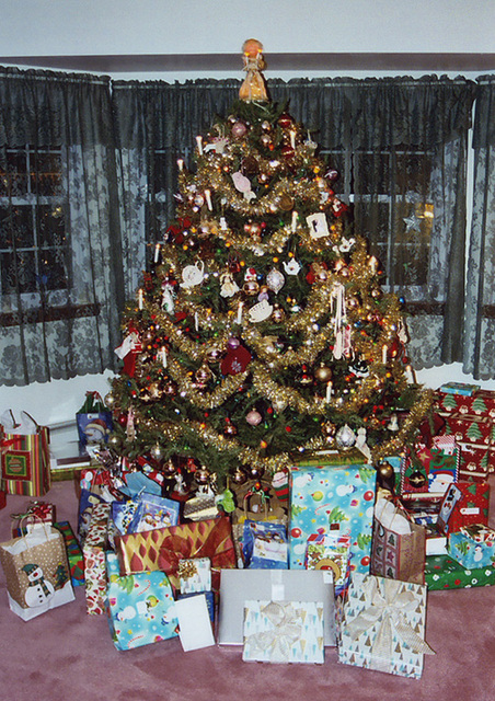 Christmas Tree at My Parents' House,  Dec. 2006