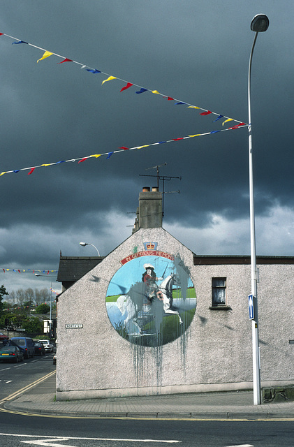 Political Mural Ballymena