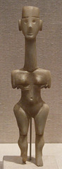 Cycladic Marble Female Figurine in the Metropolitan Museum of Art, Oct. 2007