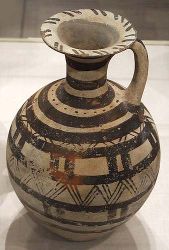 Cycladic Terracotta Jug in the Metropolitan Museum of Art, July 2007