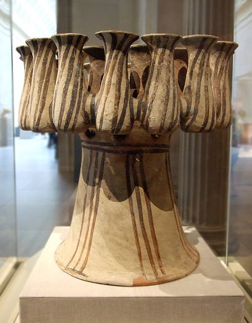 Cycladic Terracotta Kernos in the Metropolitan Museum of Art, July 2007