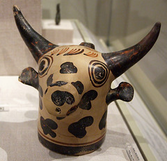 Minoan Bull's Head Rhyton in the Metropolitan Museum of Art, July 2007