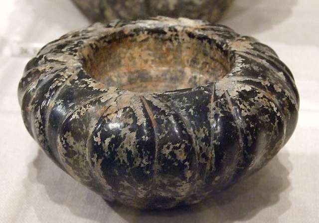 Minoan Serpentine Blossom Bowl in the Metropolitan Museum of Art, November 2010