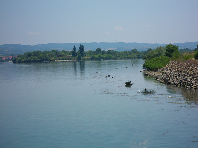 Pontes : le Danube en aval.