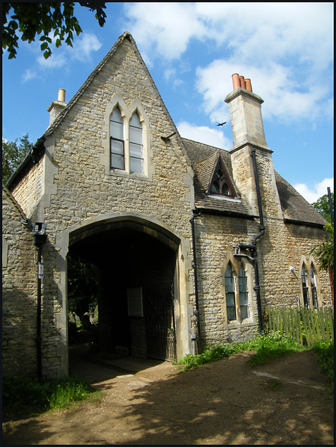 entrance to St Sepulchre's