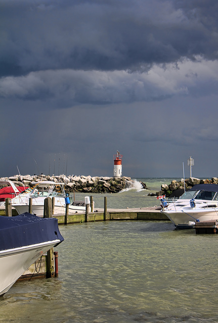 tough harbour entrance today!