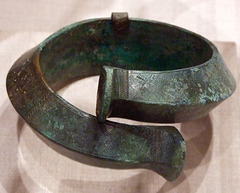 Geometric Bronze Bracelet in the Metropolitan Museum of Art, Oct. 2007