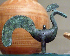 Geometric Bronze Bird in the Metropolitan Museum of Art, Oct. 2007