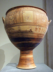 Geometric Terracotta Krater in the Metropolitan Museum of Art,  July 2007