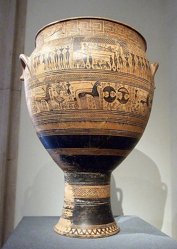 ipernity: Greek Geometric Terracotta Krater Attributed to the ...