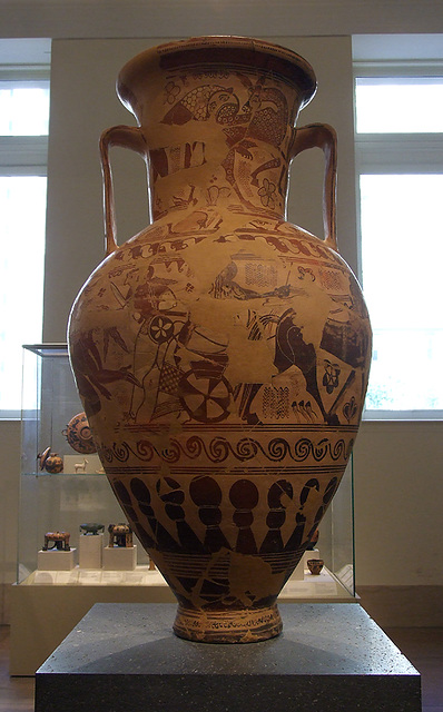 Terracotta Neck Amphora by the Nettos Painter in the Metropolitan Museum of Art, Oct. 2007