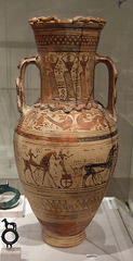 Unattributed Terracotta Neck-Amphora in the Metropolitan Museum of Art, Oct. 2007