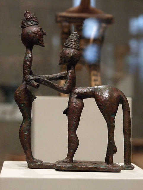 Bronze Man & Centaur in the Metropolitan Museum of Art,  July 2007