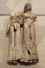 Archaic Greek Ivory of Two Women in the Metropolitan Museum of Art, July 2007