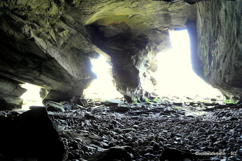 Moray Firth Coast Caves - signs of habitation since before the Picts