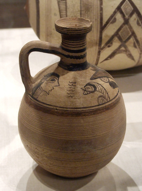 Cypriot Terracotta Jug in the Metropolitan Museum of Art, July 2010