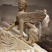 Detail of a Sphinx Acroterion on the Cypriot Sarcophagus in the Metropolitan Museum of Art, August 2007