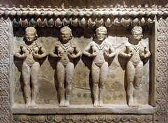 Detail of the Cypriot Sarcophagus in the Metropolitan Museum of Art, August 2007