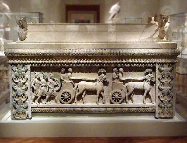 Cypriot Sarcophagus in the Metropolitan Museum of Art, August 2007