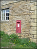 wall box at Chapel House