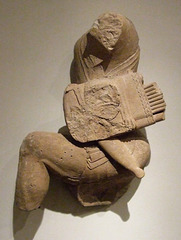 Limestone Figure of Kneeling Herakles in the Metropolitan Museum of Art, July 2010