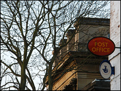 Walton Street post office sign