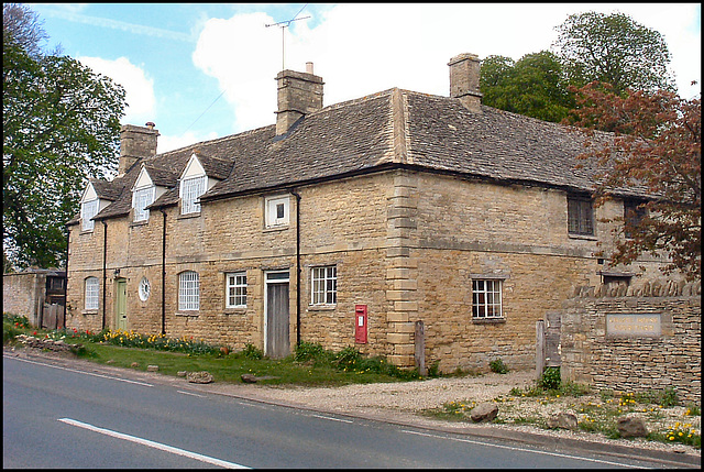 post box at Chapel House