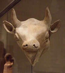 Terracotta Head of a Bull in the Metropolitan Museum of Art, July 2010