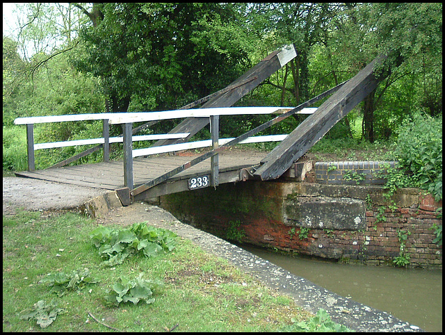 Wolvercote Lift Bridge