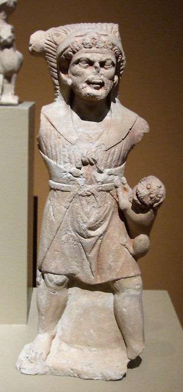 Cypriot Limestone Statue of Herakles in the Metropolitan Museum of Art, February 2008