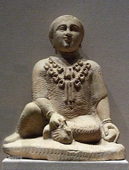 Cypriot Limestone Temple Boy in the Metropolitan Museum of Art, February 2008