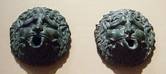 Bronze Waterspouts in the Form of Lion Masks in the Metropolitan Museum of Art, July 2010