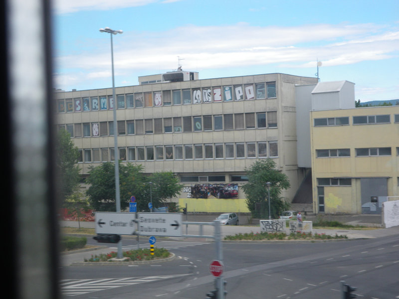 Zagreb vu du train