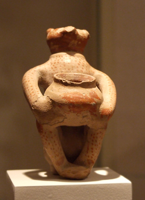 Etruscan Terracotta Vase in the Shape of a Monkey in the Metropolitan Museum of Art, November 2010