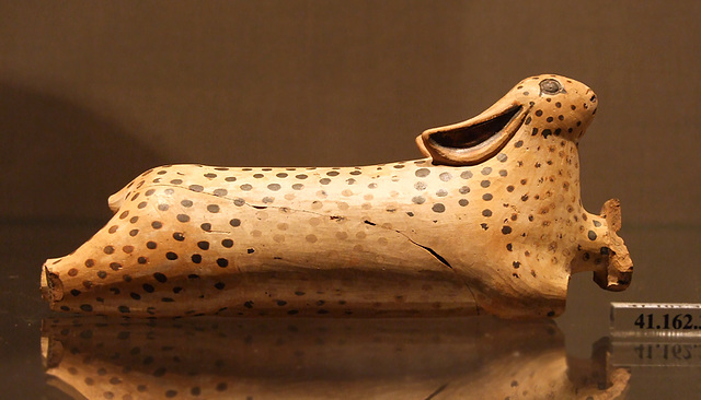 Terracotta Alabastron in the Shape of a Hare in the Metropolitan Museum of Art, November 2010